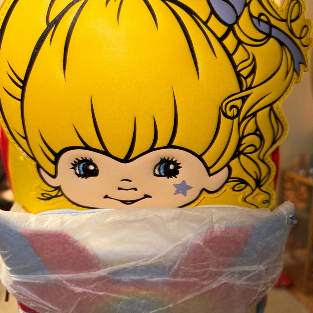 THROWBACK Rainbow Brite  Loungefly Mini Backpack